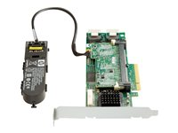 HPE Smart Array P410/512MB with BBWC - Kontrollerkort (RAID) - SATA 3Gb/s / SAS 6Gb/s låg - 600 MBps - RAID 0, 1, 5, 10, 50 - PCIe 2.0 x8 - för ProLiant DL120 G7, DL165 G7, DL370 G6, DL380 G6, DL380 G7, DL580 G7, ML110 G7, SL165s G7 462864-B21