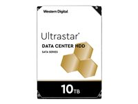 WD Ultrastar DC HC510 HUH721010ALE604 - Hårddisk - 10 TB - inbyggd - 3.5" - SATA 6Gb/s - 7200 rpm - buffert: 256 MB 0F27606