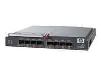 HPE MDS 8/12c Fabric Switch - Switch - 8 x 8 GB fiberkanal SFP (backplane) + 2 x 8 GB fiberkanal + 2 x SFP+ - insticksmodul - för BLc3000 Enclosure; BLc7000 Three-Phase Enclosure; ProLiant c3000 AW563A
