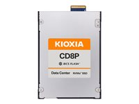 KIOXIA CD8P-V Series KCD8XPJE6T40 - SSD - Datacenter, blandad användning - 6400 GB - inbyggd - E3.S - PCI Express 5.0 x4 (NVMe) KCD8XPJE6T40