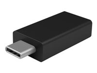 Microsoft Surface USB-C to USB Adapter - USB-adapter - 24 pin USB-C (hane) till USB typ A (hona) - USB 3.1 - svart - Nordiska länderna - kommersiell - för Surface Go 2, Go 3, Pro 7 JTZ-00003