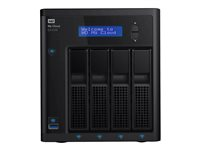 WD My Cloud EX4100 WDBWZE0320KBK - NAS-server - 4 fack - 32 TB - HDD 8 TB x 4 - RAID RAID 0, 1, 5, 10, JBOD, 5 hot spare - RAM 2 GB - Gigabit Ethernet - iSCSI support WDBWZE0320KBK-EESN