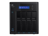 WD My Cloud EX4100 WDBWZE0160KBK - NAS-server - 4 fack - 16 TB - HDD 4 TB x 4 - RAID RAID 0, 1, 5, 10, JBOD, 5 hot spare - RAM 2 GB - Gigabit Ethernet - iSCSI support WDBWZE0160KBK-EESN