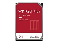 WD Red Plus WD30EFZX - Hårddisk - 3 TB - inbyggd - 3.5" - SATA 6Gb/s - 5400 rpm - buffert: 128 MB WD30EFZX