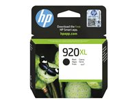 HP 920XL - Lång livslängd - svart - original - blister - bläckpatron - för Officejet 6500, 6500 E709a, 6500 E709c, 6500A, 6500A E710a, 7500A CD975AE#301