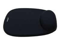 Kensington Foam Mouse Wristrest - Mustablett med handledskudde - svart 62384