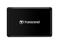 Transcend RDF8K2 - Kortläsare (CF, SDHC, microSDHC, SDXC, microSDXC, SDHC UHS-I, SDXC UHS-I, microSDHC UHS-I, microSDXC UHS-I) - USB 3.1 Gen 1 TS-RDF8K2