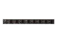 Lenovo RackSwitch G8316 - Switch - L3 - Administrerad - 16 x 10 Gigabit / 40 Gigabit QSFP+ - bakre till främre luftflödet - rackmonterbar 8036ARX