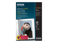 Epson Premium - Blank - A4 (210 x 297 mm) - 255 g/m² - 20 ark fotopapper - för EcoTank ET-2650, 2750, 2751, 2756, 2850, 2851, 2856, 4750, 4850 C13S041287