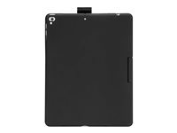 Targus VersaType - Tangentbord och foliefodral - bakgrundsbelyst - trådlös - Bluetooth 5.1 - QWERTY - amerikansk - svart tangentbord, svart fodral - B2B - för Apple 10.2-inch iPad; 10.5-inch iPad Air (3:e generationen); 10.5-inch iPad Pro THZ857USA