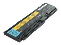 Lenovo - Batteri för bärbar dator - litiumjon - 6-cells - 3900 mAh - för ThinkPad T400s; T410s; T410si 51J0497