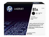 HP 81A - Svart - original - LaserJet - tonerkassett (CF281A) - för LaserJet Enterprise M632, MFP M630; LaserJet Enterprise Flow MFP M630; Officejet Pro 8730 CF281A