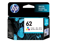 HP 62 - 4.5 ml - färg (cyan, magenta, gul) - original - bläckpatron - för ENVY 55XX, 56XX, 76XX; Officejet 200, 250, 57XX, 8040 C2P06AE#UUS