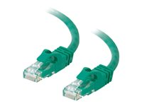 C2G Cat6 Booted Unshielded (UTP) Network Patch Cable - Patch-kabel - RJ-45 (hane) till RJ-45 (hane) - 10 m - UTP - CAT 6 - formpressad, hakfri, tvinnad - grön 83432