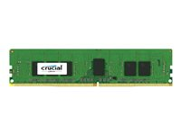 Crucial - DDR4 - modul - 4 GB - DIMM 288-pin - 2133 MHz / PC4-17000 - CL15 - 1.2 V - registrerad - ECC CT4G4RFS8213