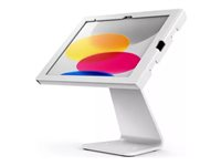 Compulocks iPad 10.9" 10th Gen Swell Enclosure Rotating Counter Stand - Monteringssats (hölje, counter stand) - för surfplatta - aluminium, stål - vit - skärmstorlek: 10.9" - disk-monteringsbar - för Apple 10.9-inch iPad (10:e generation) 303W209SWLW