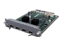 HPE - Expansionsmodul - 10GbE - 10GBase-X - 4 portar - för HP A5800-24, A5800-48; HPE 5800-48, 5820AF-24, A5800-24, A5800-48 JC091A