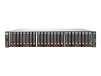 HPE StorageWorks Modular Smart Array 2312sa G2 Dual Controller - Hårddiskarray - 12 fack ( SATA-300 / SAS ) - 0 x HDD - SAS (extern) - kan monteras i rack - 2U AJ805A