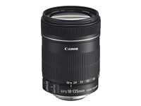 Canon EF-S - Zoomlins - 18 mm - 135 mm - f/3.5-5.6 IS - Canon EF/EF-S - för EOS 1000, 40, 450, 50, 500, 7D, Kiss F, Kiss X2, Kiss X3, Rebel T1i, Rebel XS, Rebel XSi 3558B005