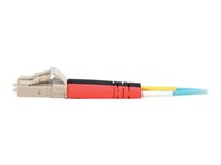 C2G LC-LC 10Gb 50/125 OM3 Duplex Multimode PVC Fiber Optic Cable (LSZH) - Nätverkskabel - LC multiläge (hane) till LC multiläge (hane) - 20 m - fiberoptisk - duplex - 50/125 mikron - OM3 - halogenfri - havsblå 85556