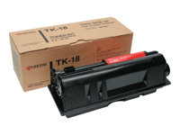 Kyocera TK 18 - Svart - original - tonersats - för Kyocera FS-1018, FS-1118, FS-1118F MFP/KL3, FS-1118FDP MFP/KL3; FS-1020 1T02FM0EU0