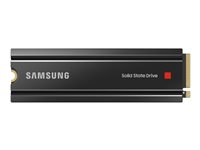 Samsung 980 PRO MZ-V8P1T0CW - SSD - krypterat - 1 TB - inbyggd - M.2 2280 - PCIe 4.0 x4 (NVMe) - buffert: 1 GB - 256 bitars AES - TCG Opal Encryption 2.0 MZ-V8P1T0CW