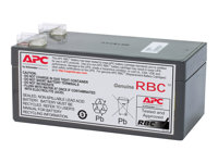 APC Replacement Battery Cartridge #47 - UPS-batteri - 1 x batteri - Bly-syra - 3200 mAh - svart - för P/N: BE325, BE325-CN, BE325-FR, BE325-GR, BE325-IT, BE325-LM, BE325R, BE325R-CN, BE325-UK RBC47