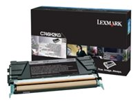 Lexmark - Svart - original - tonerkassett Lexmark Corporate - för Lexmark C746dn, C746dtn, C746n, C748de, C748dte, C748e C746H3KG
