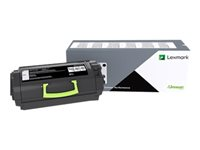 Lexmark - Extra lång livslängd - svart - original - tonerkassett LCCP, LRP - för Lexmark MS818dn, MX718de 53B0XA0