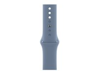 Apple - Band för smart klocka - 45 mm - Vanlig storlek - slate blue MP7U3ZM/A
