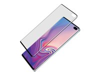 Insmat Exclusive Brilliant - Skärmskydd för mobiltelefon - helskärm - 3D - glas - ramfärg svart - för Motorola Edge 30 Fusion 861-1424