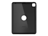 OtterBox Defender Series - Skyddsfodral för surfplatta - robust - polykarbonat, syntetiskt gummi - svart - 12.9" - för Apple 12.9-inch iPad Pro (4:e generation, 5:e generation) 77-83350