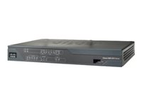 Cisco IAD 888E EFM-based BRI Security Router with ISDN backup - Router - ISDN - 4-ports-switch - WAN-portar: 4 - VoIP-telefonadapter IAD888EB-K9