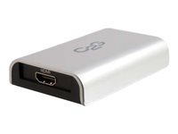 C2G USB to HDMI Adapter with Audio - Extern videoadapter - USB 2.0 - HDMI - grå 81637