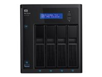 WD My Cloud EX4100 WDBWZE0560KBK - NAS-server - 4 fack - 56 TB - HDD 14 TB x 4 - RAID RAID 0, 1, 5, 10, JBOD, 5 hot spare - RAM 2 GB - Gigabit Ethernet - iSCSI support WDBWZE0560KBK-EESN