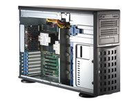Supermicro Mainstream SuperServer SYS-741P-TRT - tower - AI Ready - ingen CPU - 0 GB - ingen HDD SYS-741P-TRT
