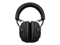 Logitech G Pro X - Headset - fullstorlek - LIGHTSPEED - trådlös - ljudisolerande - svepning 981-000957