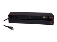 APC Switched Rack PDU - Grenuttag (kan monteras i rack) - AC 120 V - Ethernet 10/100 - ingång: NEMA 5-15 - utgångskontakter: 8 (NEMA 5-15) - 1U - 19" - svart - för P/N: AR3100, SU3000RMNET-1EW, SUM3000RMXL2U, SUM3000RMXL2U-TU, SURTA3000XL, SURTA3000XL-TU AP7900