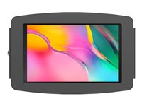 Compulocks Galaxy Tab A 10.1" Space Enclosure Wall Mount - Monteringssats (väggfäste, hölje) - för surfplatta - låsbar - höggradig aluminium - svart - skärmstorlek: 10.1" - monteringsgränssnitt: 100 x 100 mm - monterbar på ytor, spolningsfattning - för Samsung Galaxy Tab A (2019) (10.1 tum) 1910GASB