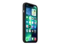Apple - Baksidesskydd för mobiltelefon - med MagSafe - silikon - midnatt - för iPhone 13 Pro MM2K3ZM/A