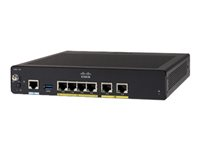 Cisco Integrated Services Router 931 - Router 4-ports-switch - 1GbE - WAN-portar: 2 - återanvänd C931-4P-RF
