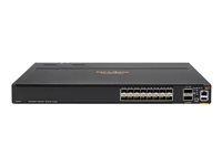 HPE Aruba CX 8360-16Y2C V2 - Switch - L3 - Administrerad - 16 x 1/10/25 Gigabit Ethernet SFP / SFP+ / SFP28 + 2 x 40/100 Gigabit QSFP+ / QSFP28 - bakre till främre luftflödet - rackmonterbar - AC JL703C