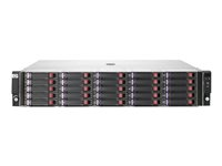 HPE StorageWorks Disk Enclosure D2700 - Kabinett för lagringsenheter - 25 fack ( SAS-2 ) - 25 x HDD 500 GB - kan monteras i rack - 2U AW526A