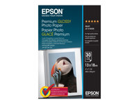 Epson Premium Glossy Photo Paper - Blank - 130 x 180 mm - 255 g/m² - 30 ark fotopapper - för EcoTank ET-1810, 2810, 2811, 2814, 2815, 2820, 2825, 2826, 2850, 2851, 2856, 4800, 4850 C13S042154