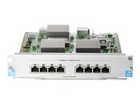 HPE - Expansionsmodul - 10Gb Ethernet x 8 - för HPE 8206, 8212; HPE Aruba 5406, 5412 J9546A