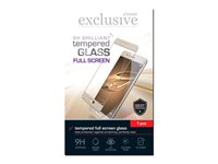 Insmat Full Screen Brilliant Glass - Skärmskydd för mobiltelefon - glas - ramfärg svart - för OnePlus 6T 861-1029