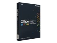 Microsoft Office for Mac Home and Business 2011 - Boxpaket - 1 installation - medielös - Mac - Nordiska - Eurozon W6F-00192