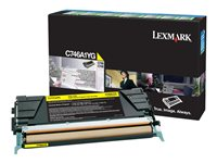 Lexmark - Gul - original - tonerkassett LCCP, LRP - för Lexmark C746dn, C746dtn, C746n, C748de, C748dte, C748e C746A1YG