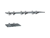 Multibrackets M Plexishelf Wide 900x330x15 - Hylla - för platt panel - klar - väggmonterbar 7350022730885