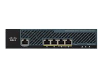 Cisco 2504 Wireless Controller - Enhet för nätverksadministration - 4 portar - 5 åtkomstpunkter - GigE - 1U - med 5 x Cisco Aironet 1602I AIRCT2504-1602I-E5